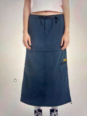 URBAN OUTFITTERS / WORSHOP Card skirt / Navy / Almost brand new / US 6